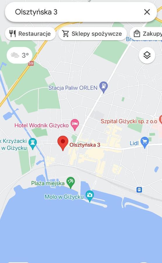 Xo Centrum Διαμέρισμα Giżycko Εξωτερικό φωτογραφία